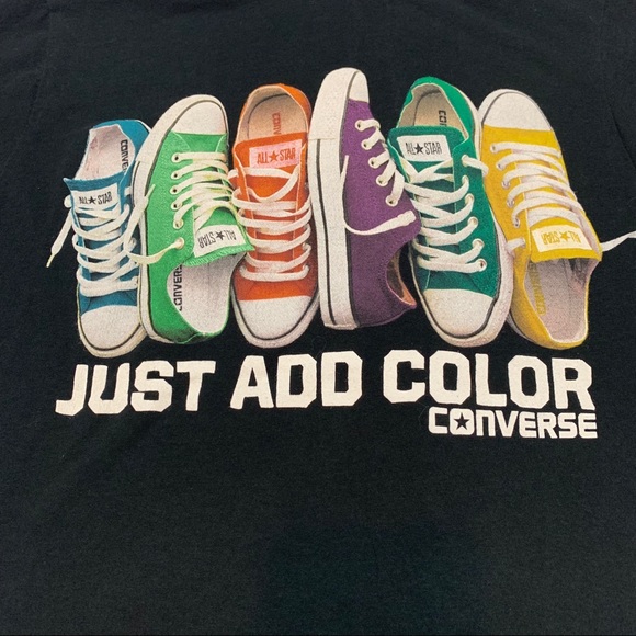 Men’s Converse Bay Island Black Graphic Tee - Picture 2 of 8